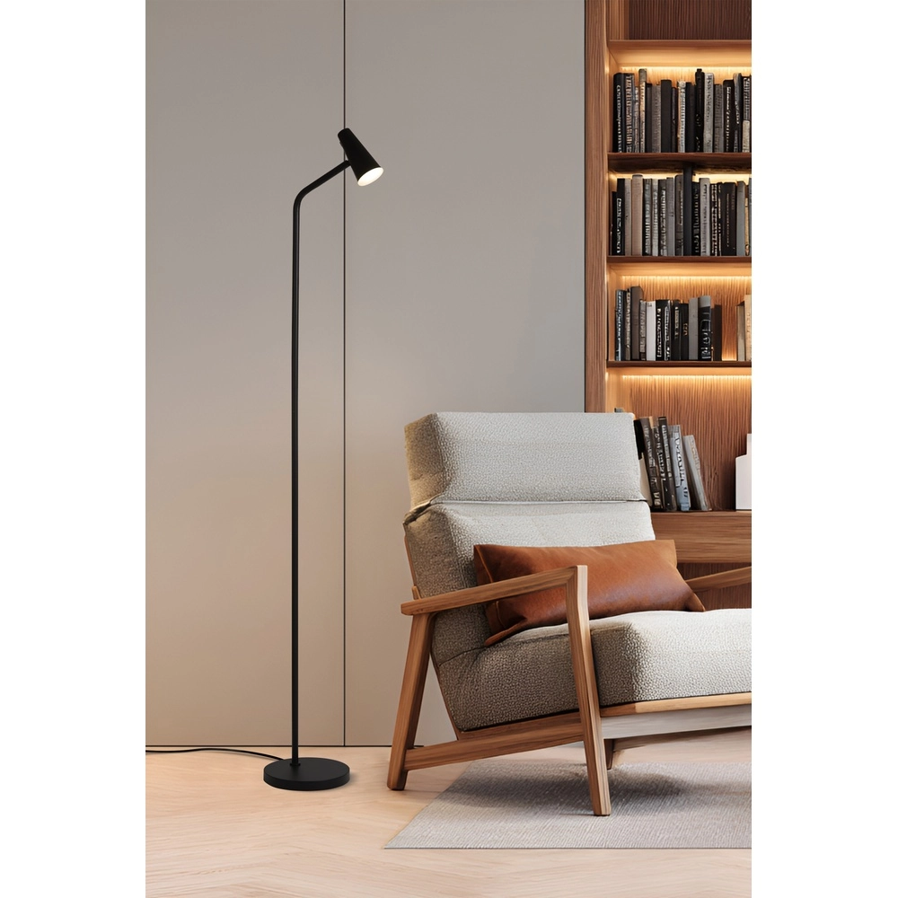 Vloerlamp Rechargeable zwart Searchlight 5053423298627