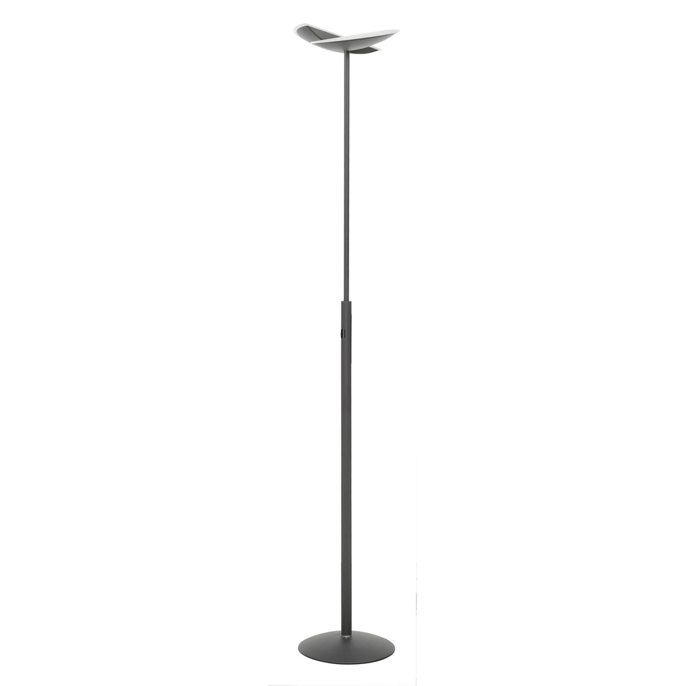 Design vloerlamp Sapporo zwart Ø 29cm