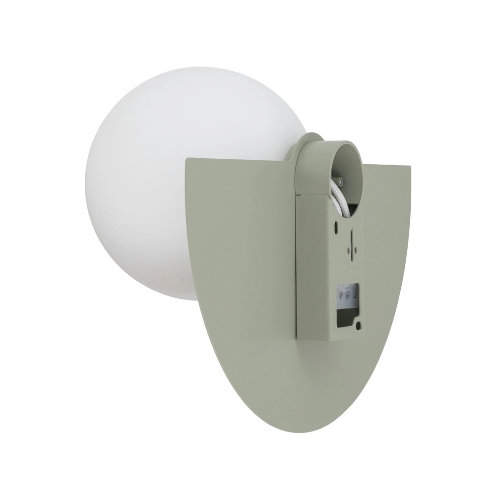 Wandlamp half Saturn saliegroen Lyora 5903139125970