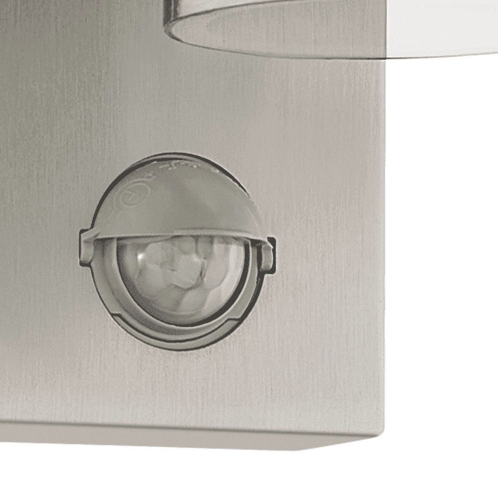 RVS muurspot Riga 5 met sensor Eglo 9002759995690