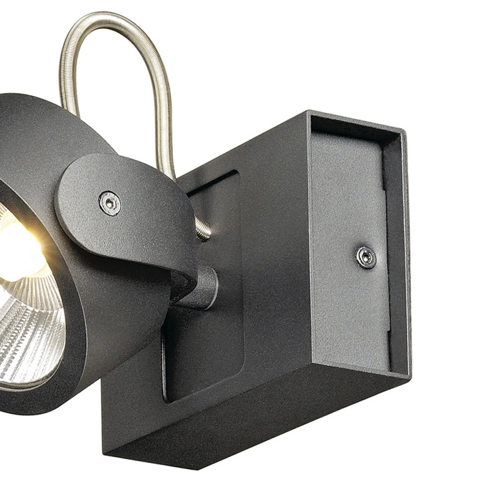 Richtbare spot Kalu Led 13cm - 17w - 3000K zwart SLV 4024163177450