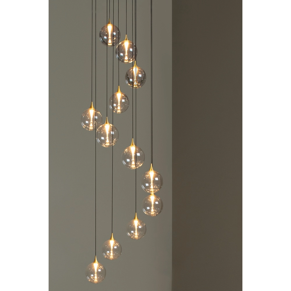 Design led hanglamp Gisela helder - 12x Ø 16cm Premium by Lucide 5411212134844
