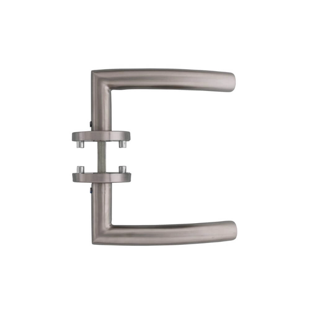 Deurklink Lisa 90 op rozet RVS Intersteel 8714186129999