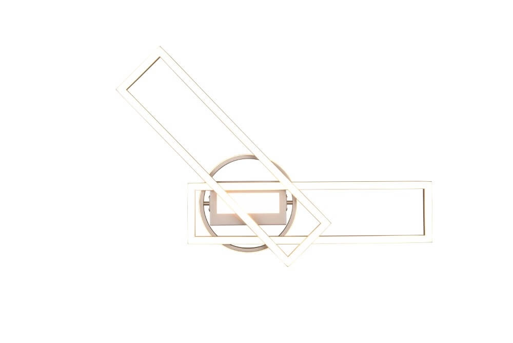 Verstelbare led plafondlamp Twister goud Trio 4017807540451