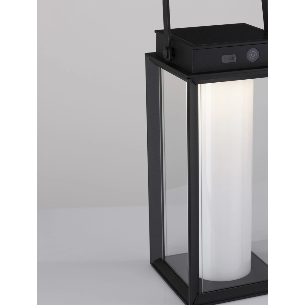 Solar tafellamp Verhal antraciet Lyora 5212017434739