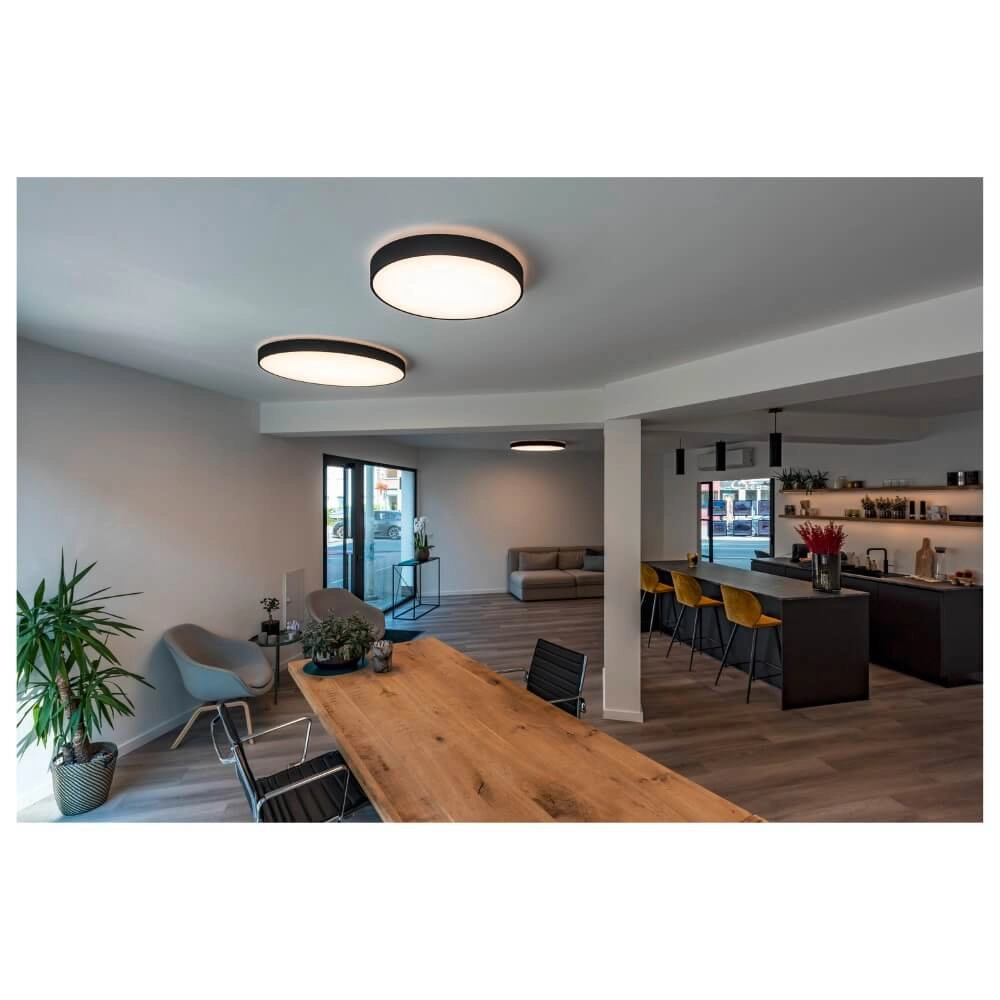 Plafondlamp / Hanglamp Medo Pro 90 zwart - CCT - 80g - Ø 90cm SLV 4024163276771