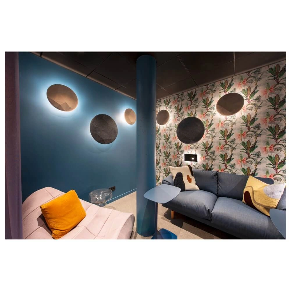 Vilt kap Mana Ø 40cm - beige SLV 4024163248105