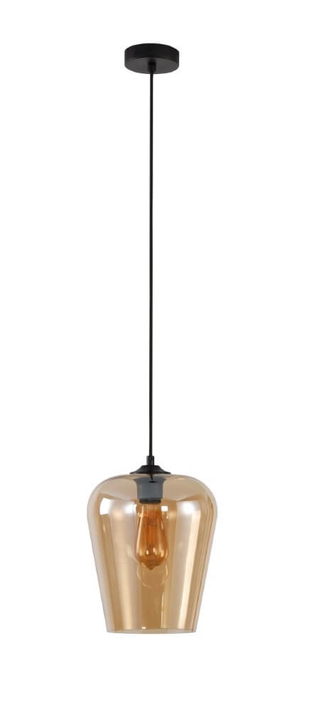 Hanglamp Tombo amber Ø 23cm Artdelight 8719831737635