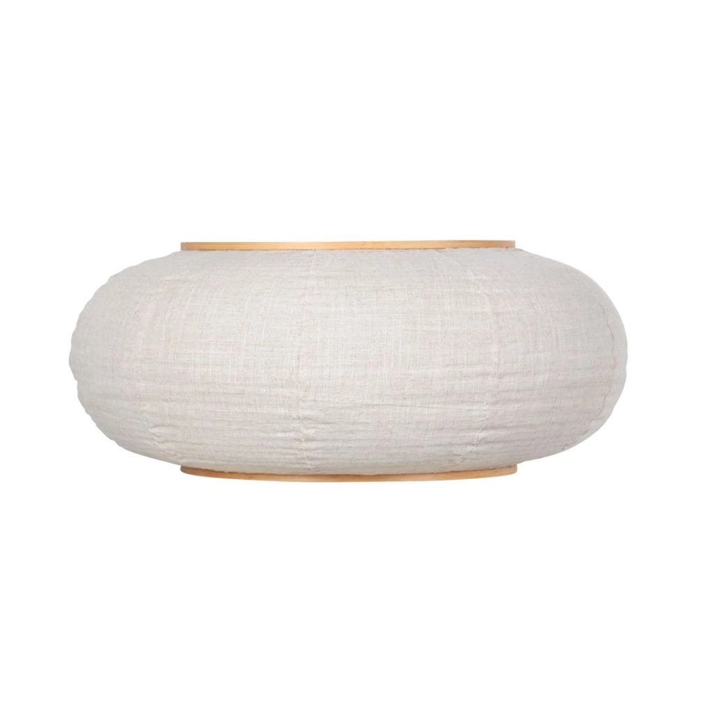 Bronzen booglamp Silva Alba met witte kap Ø60cm Steinhauer 8712746185676