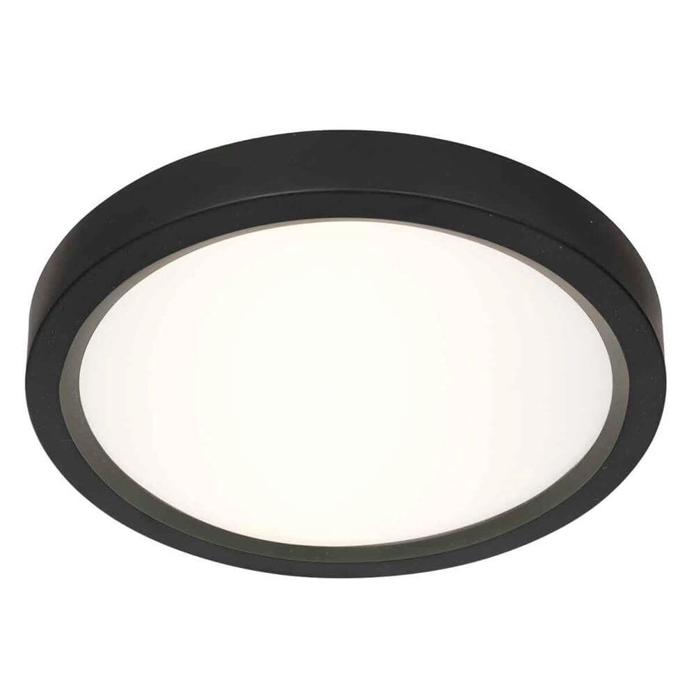 Zwarte plafondlamp Walcie Ø 30cm Steinhauer 8712746176599