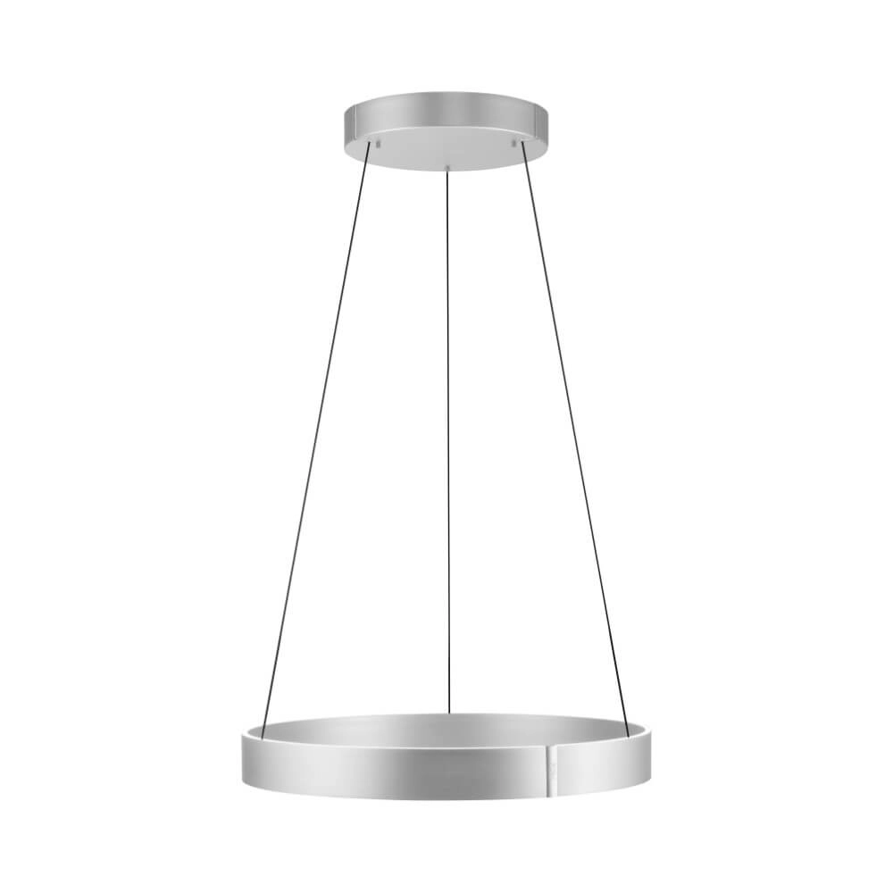Ronde hanglamp Pure E-Clipse aluminium Ø 70cm Paul Neuhaus 4012248372364