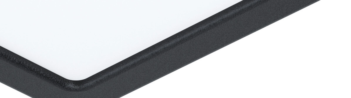 Vierkante plafondlamp Fueva 5 16cm - 4000K zwart Eglo 9002759992552