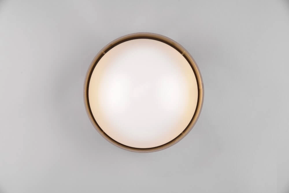 Plafondlamp Locarno taupe Trio 4017807574388