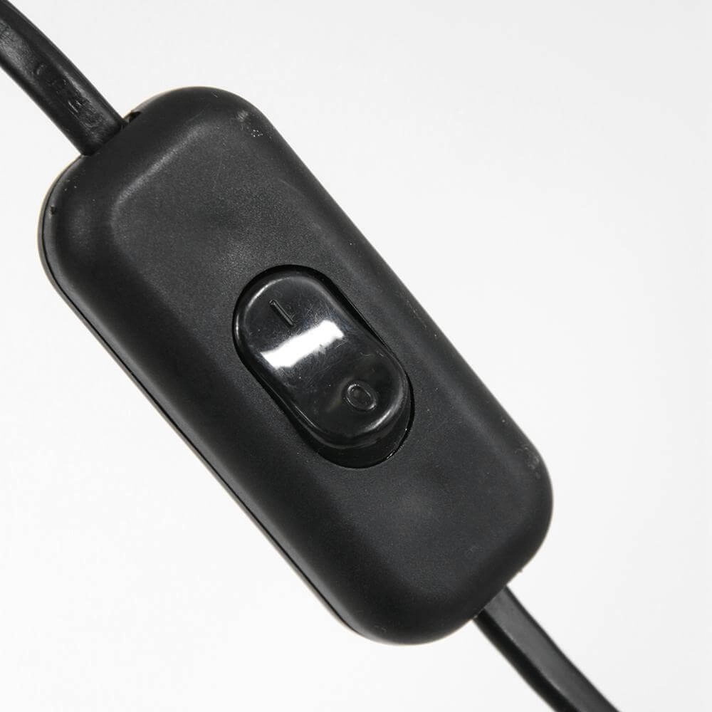 Zwarte wandlamp Sparkled Light bamboe Steinhauer 8712746176834