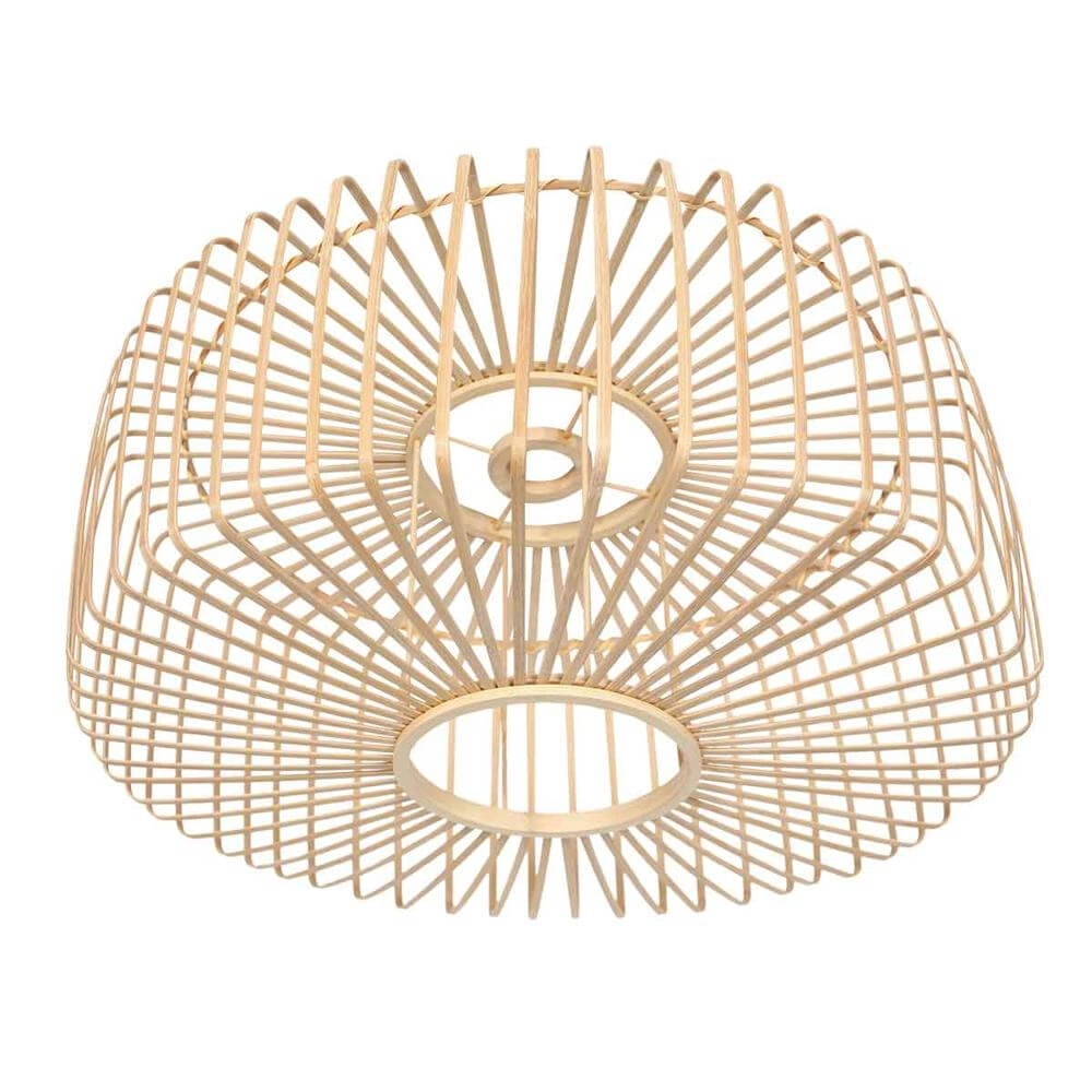 Wandlamp Bloeba zwart met bamboe Steinhauer 8712746176926