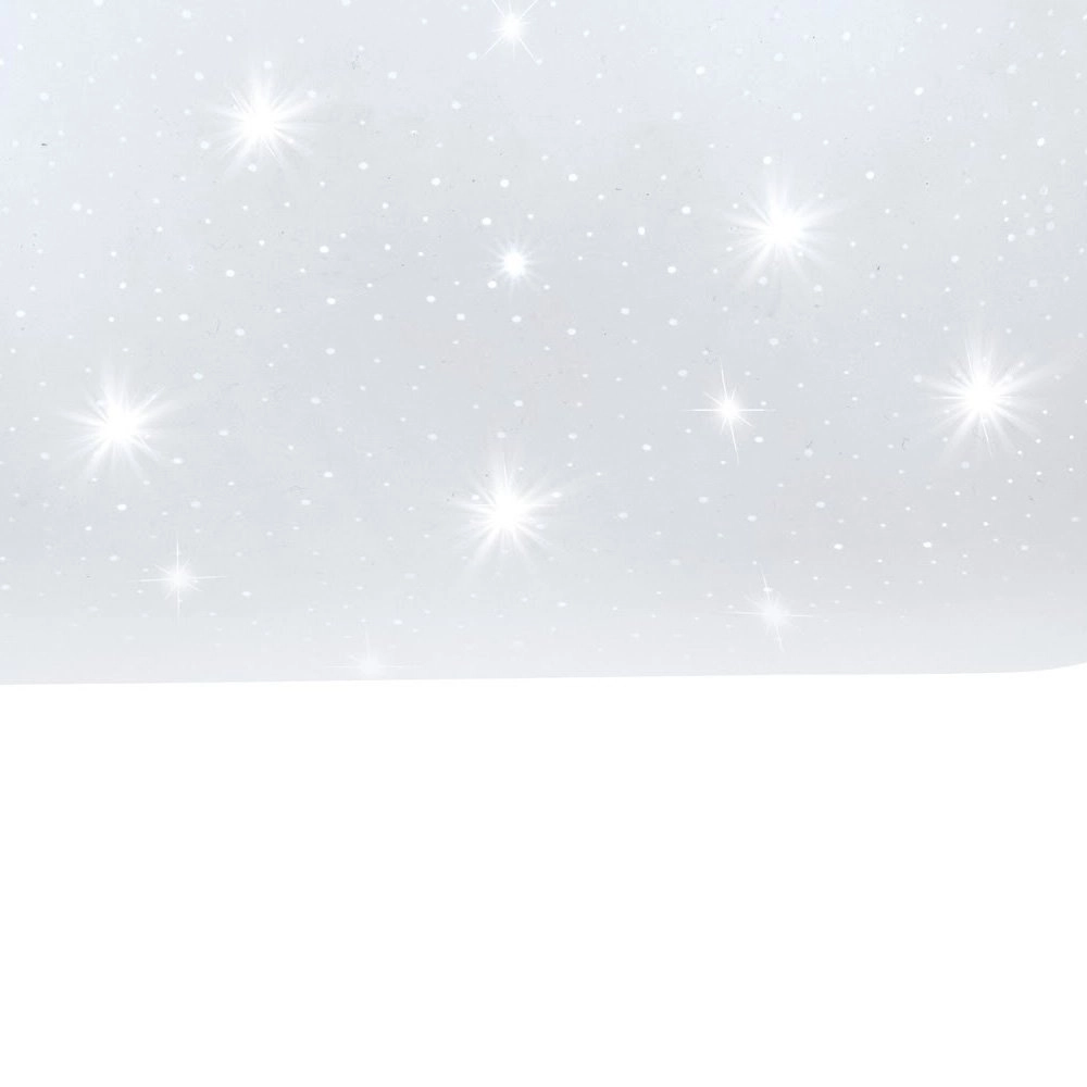 Vierkante plafondlamp Frania-S 33cm - 3000K stereffect wit Eglo 9002759978822