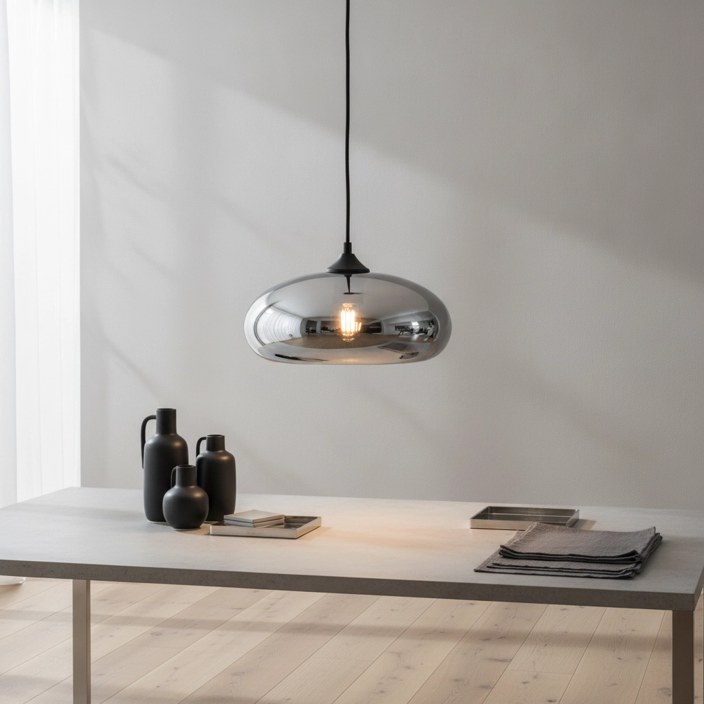 Ø 28cm glazen hanglamp Paradise