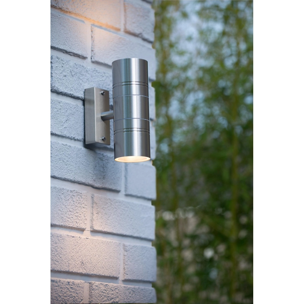 Wandspot Arne-Led up en down chroom