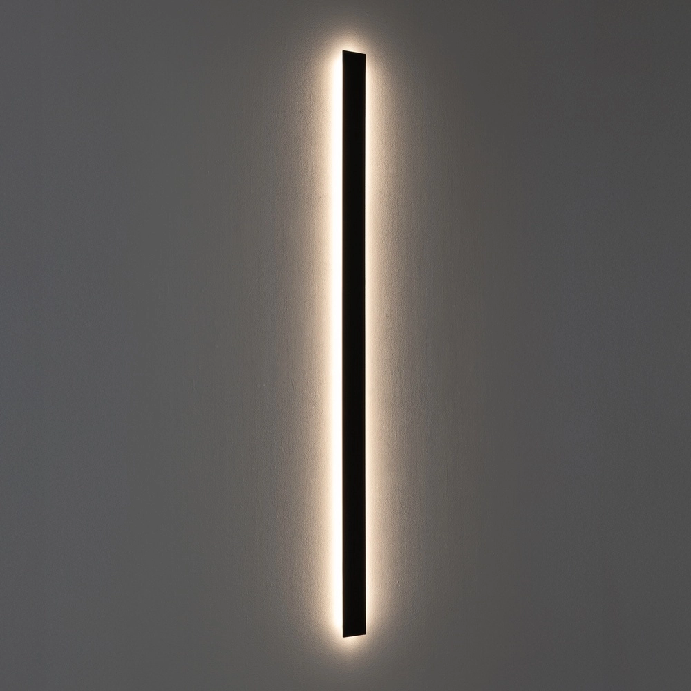 Moderne wandlamp Comma Led zwart 160cm Lyora 5903139118781