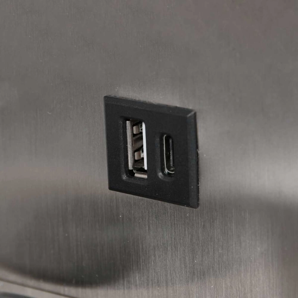 Bedlamp RVS Upround met oplader en usb Steinhauer 8712746170443