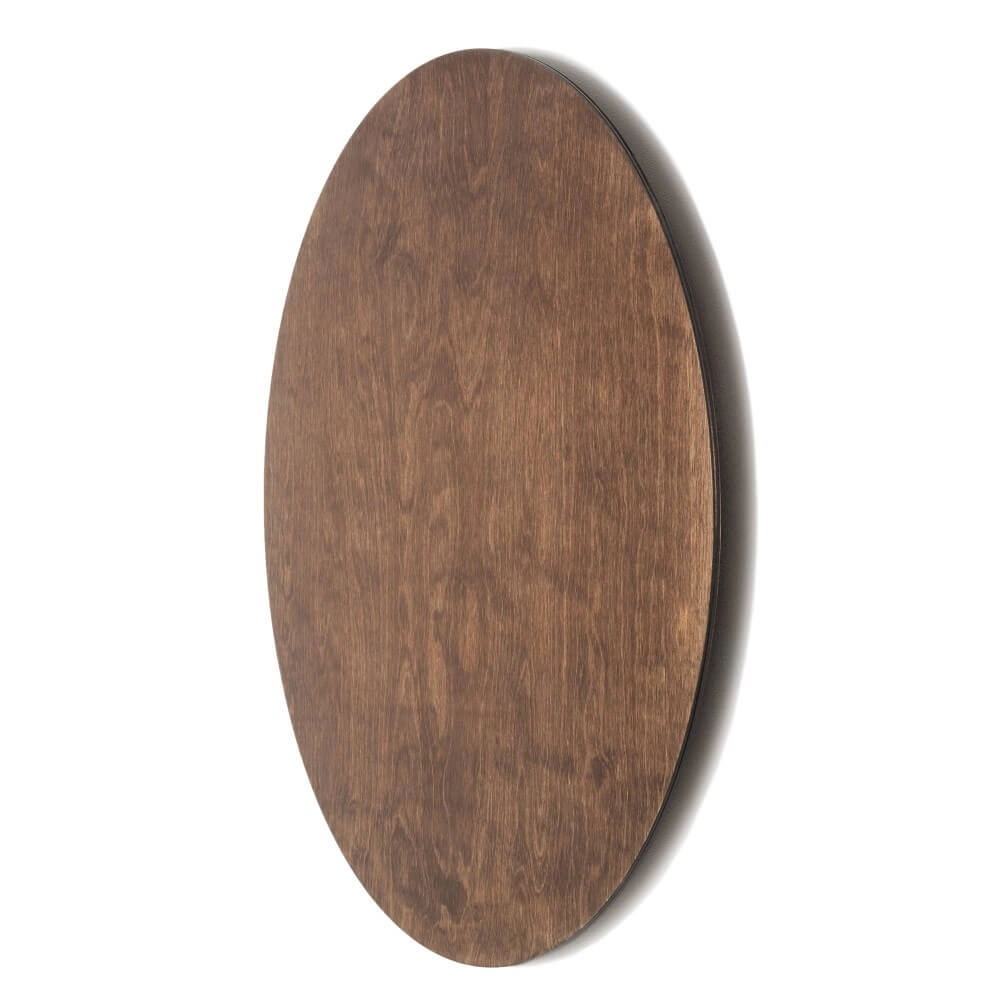 Wandlamp Ring Timber XXL LED hout Lyora 5903139111782