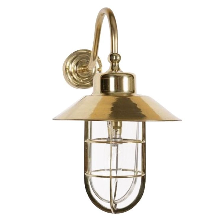 Muurlamp Wheelhouse antiek koper (ANT)