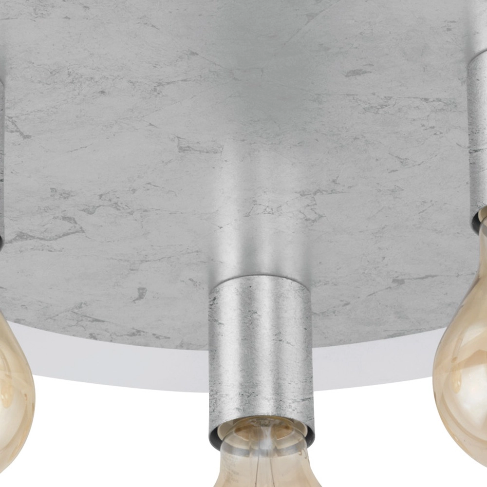 Unieke plafondlamp Passano wit en zilver 3-lichts Eglo 9002759974954