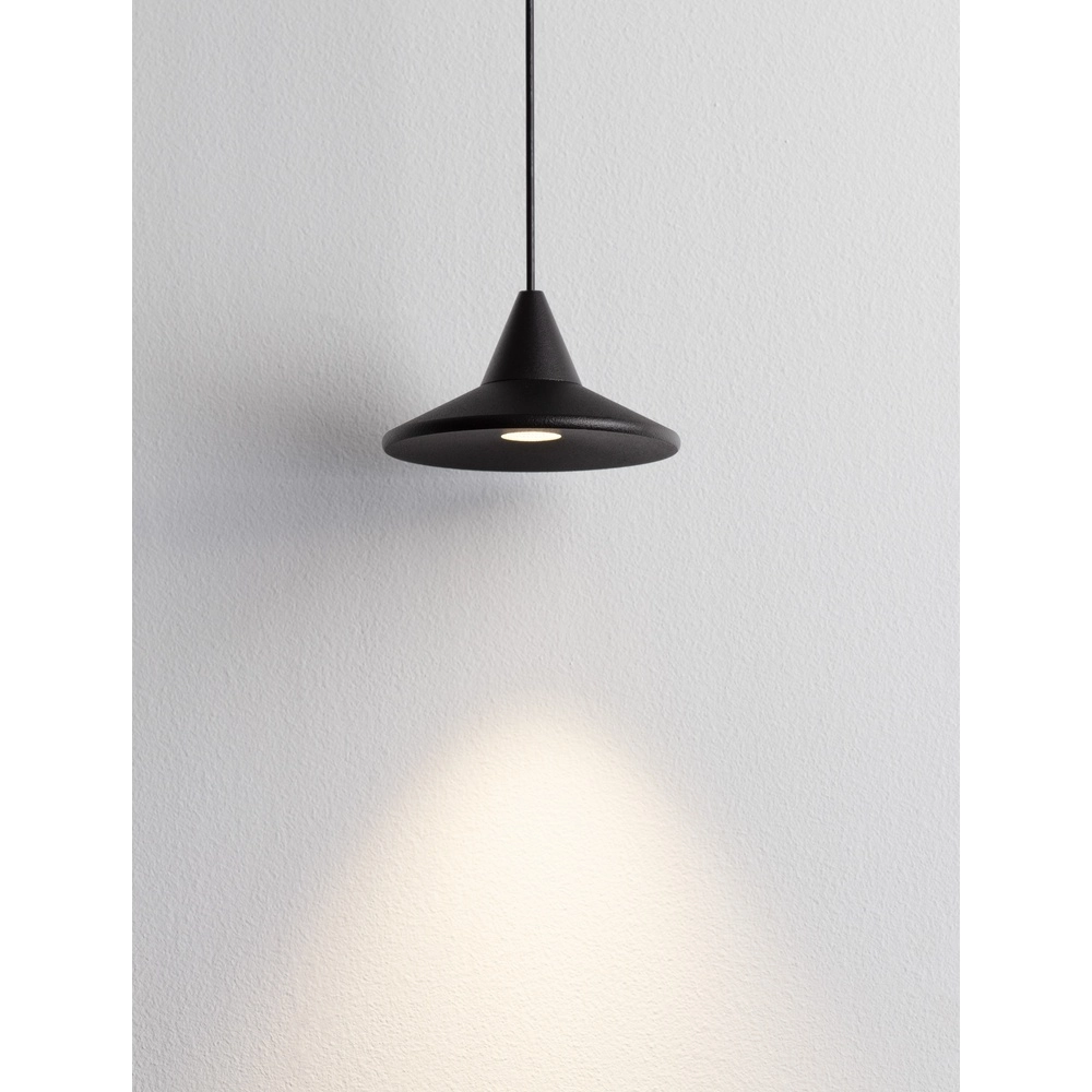 Hanglamp Dro strak design zwart Hanglamp Dro strak design zwart