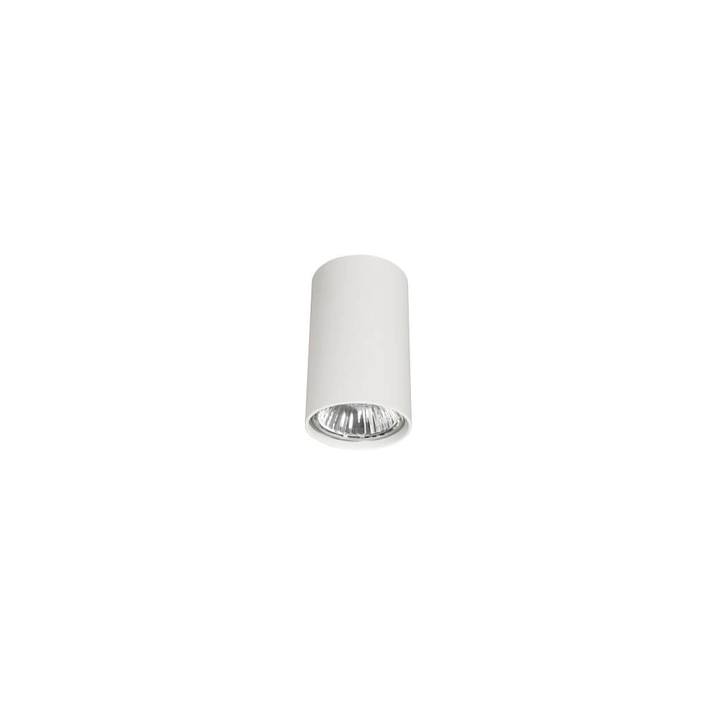 Witte opbouwspot Eye 5,5cm