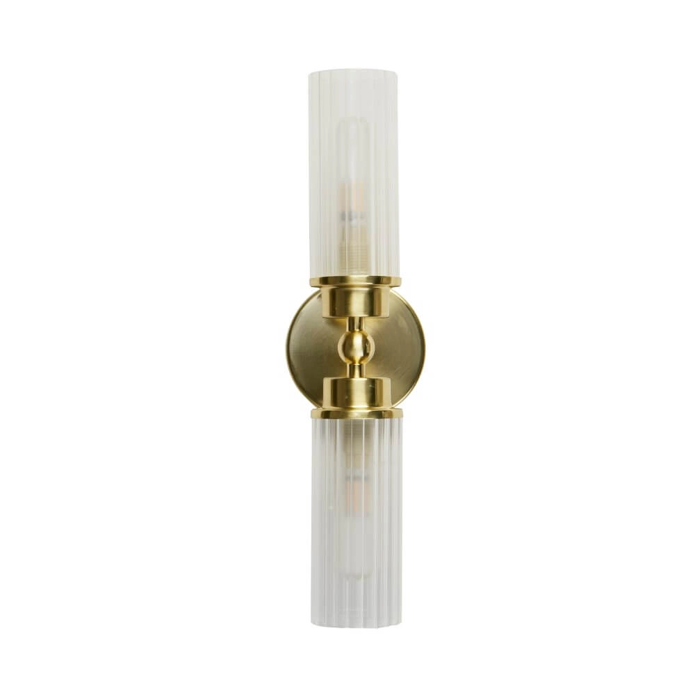 2-lichts wandlamp Imperial goud Searchlight 5053423271972
