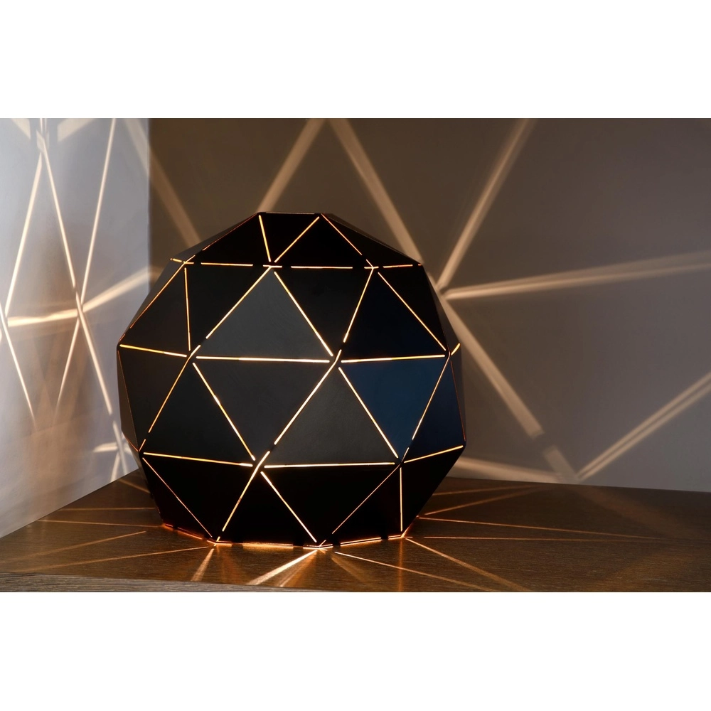 Moderne tafellamp Otona zwart Lucide 5411212210807