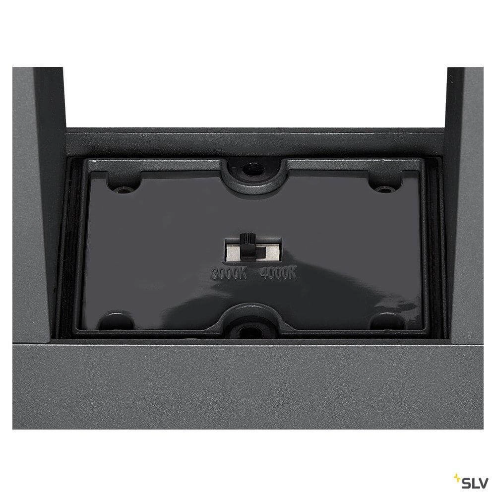 Led pad verlichting Eskina 175cm 2-lichts antraciet SLV 4024163255301