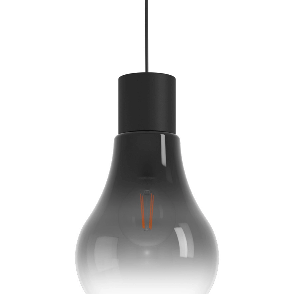 Smoke glas hanglamp Chasely Ø 20cm Eglo 9002759431297