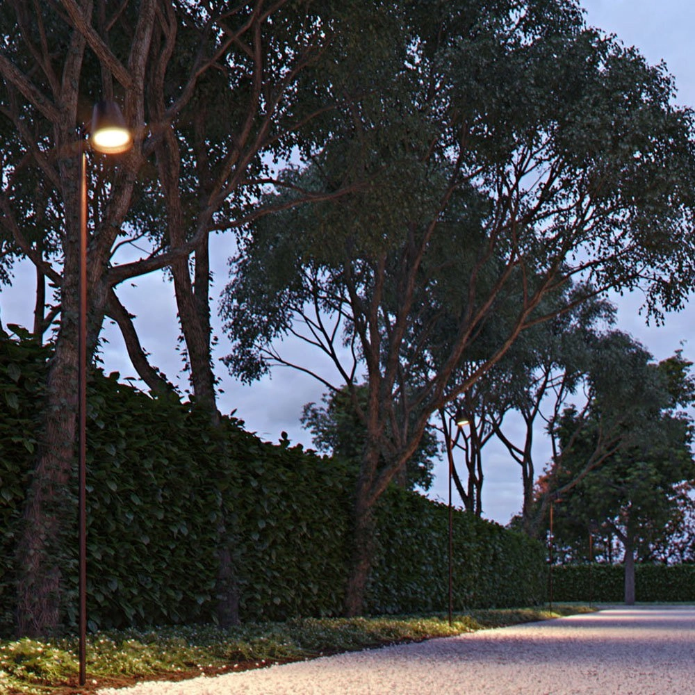 Buitenlamp downlight Parker Bronze Royal Botania