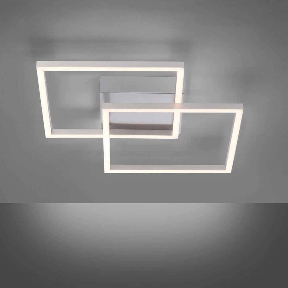 Plafondlamp Iven 36cm - 3000K RVS Just Light 4043689972943