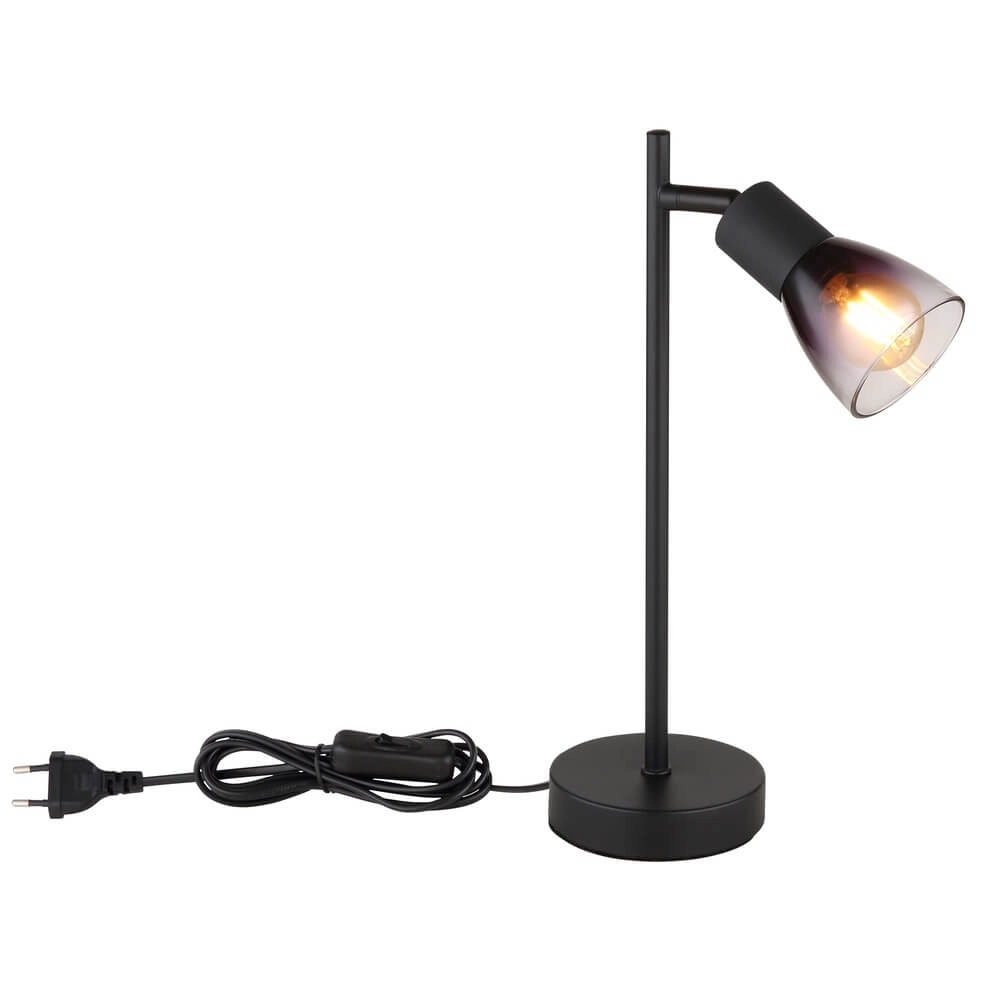 Zwarte tafellamp Satella enkel Globo 9007371452934