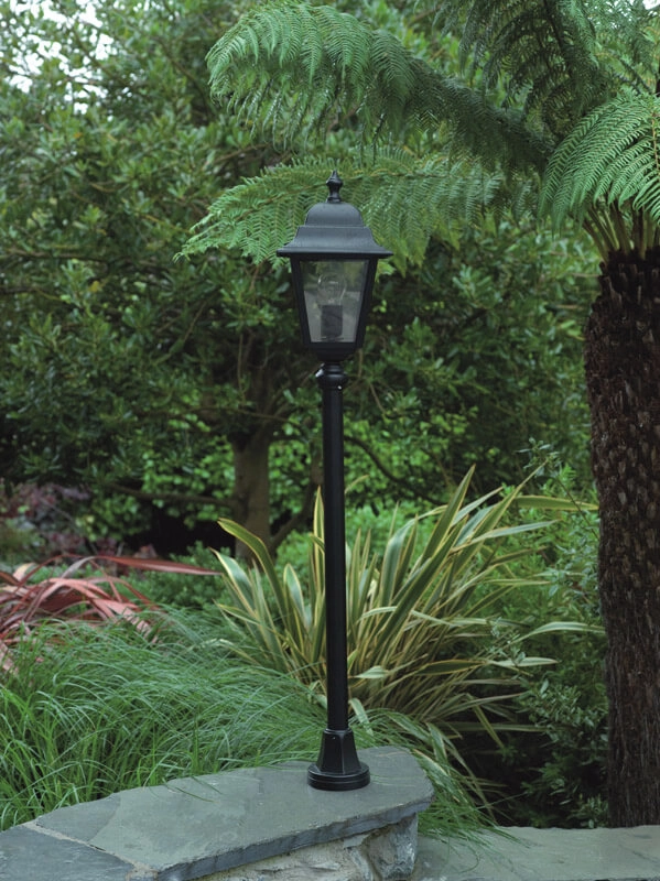 Klassieke tuinlamp Quadrana 97cm zwart Franssen 8033239342438