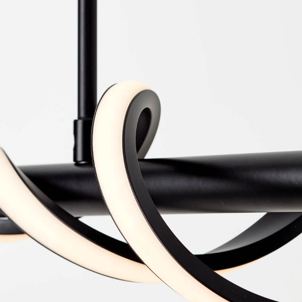 Zwarte design hanglamp Amalie S Brilliant 4004353411731