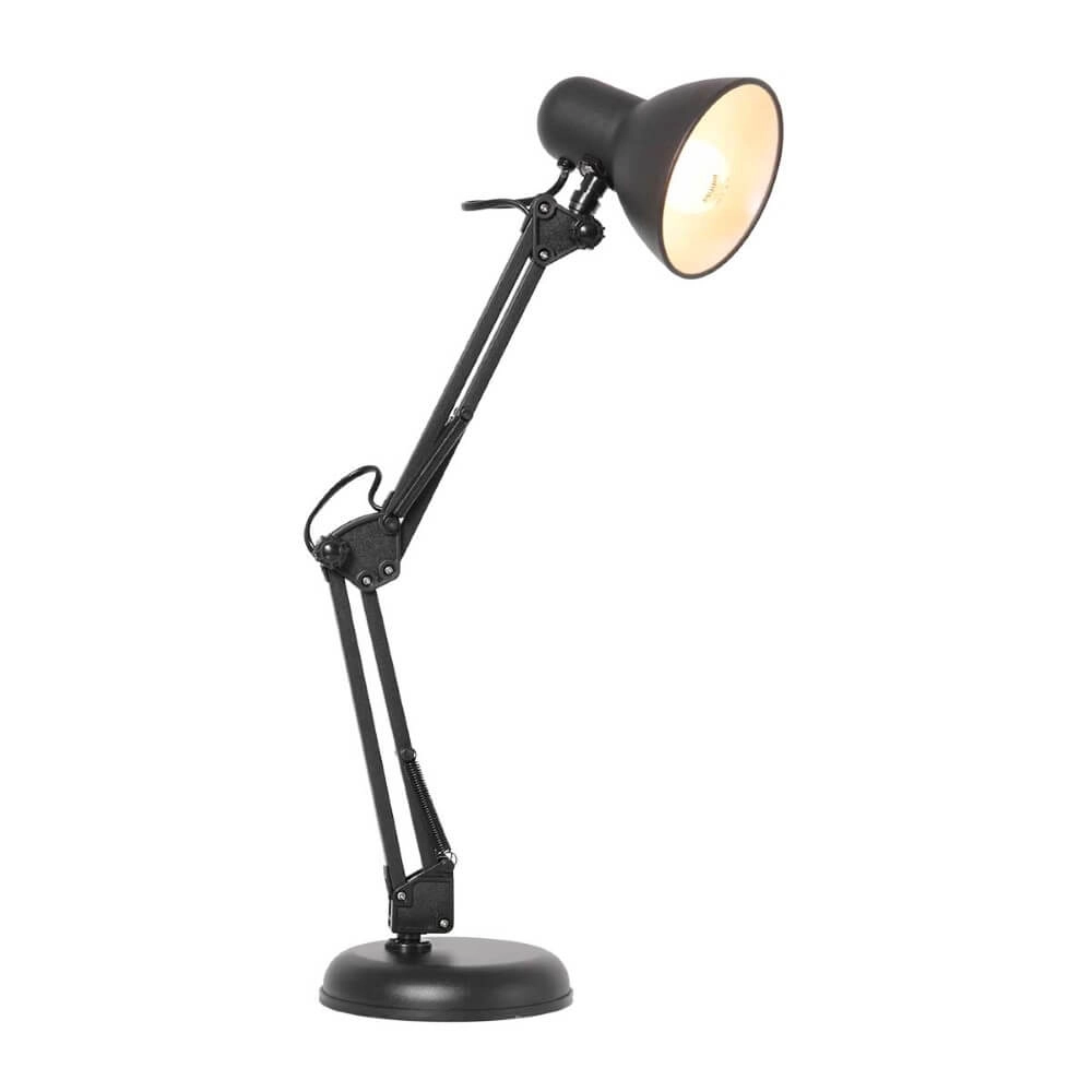 Retro bureaulamp Study mat zwart Steinhauer 8712746167108