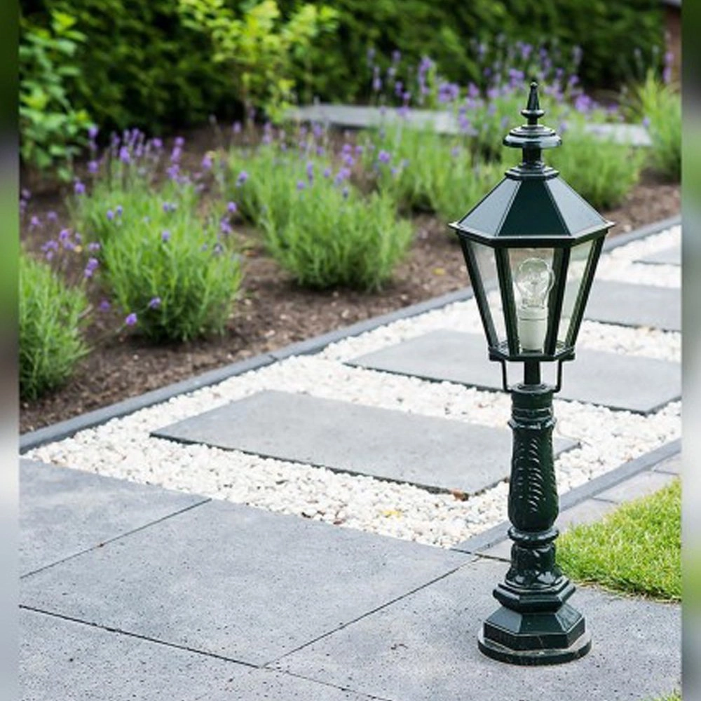 Nostalgische buitenlantaarn Eifel zwart KS Verlichting 8714732500449