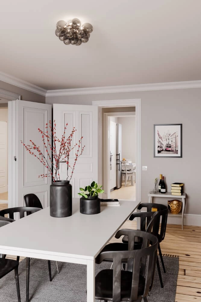 Plafondlamp Gross smoke glas By Rydéns 7391741006691