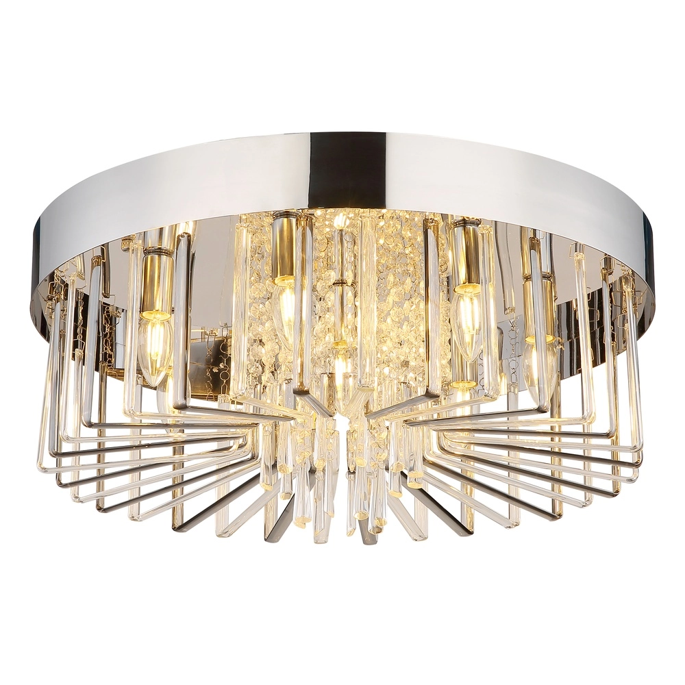 Plafondlamp Kirina design chroom