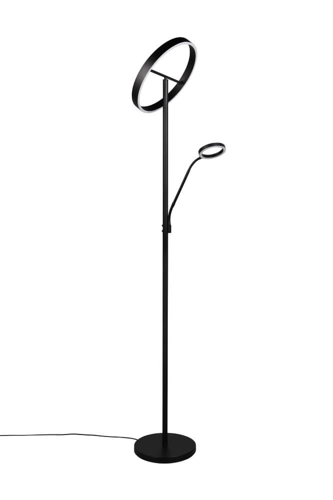 Design leeslamp Willis Zwart - 180cm Trio 4017807618112