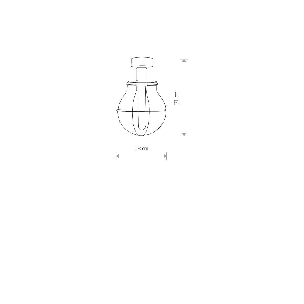 Plafondlamp Manufacture Lyora 5903139974196