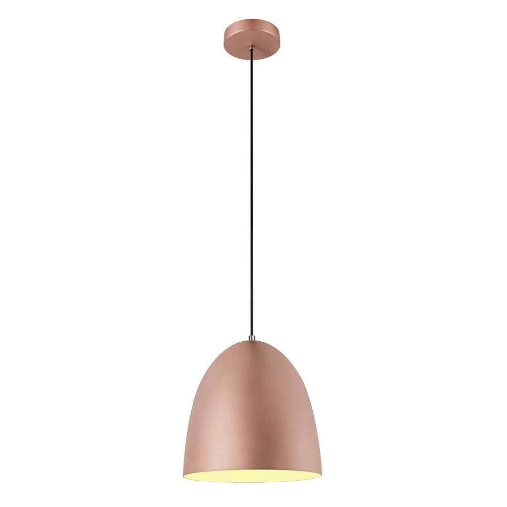 Strakke hanglamp New Para Cone 30 koper Ø 30cm