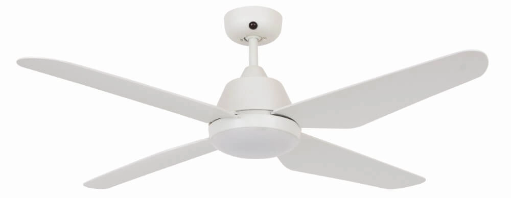 Plafondventilator met lamp Aria Led Ø 122cm wit IP55 Plafondventilator met lamp Aria Led Ø 122cm wit IP55