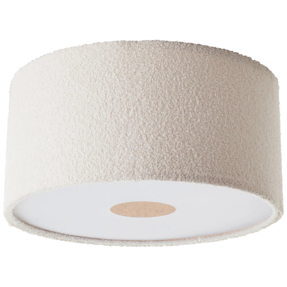 Creme plafondlamp Teddy Ø 45cm Brilliant 4004353447259