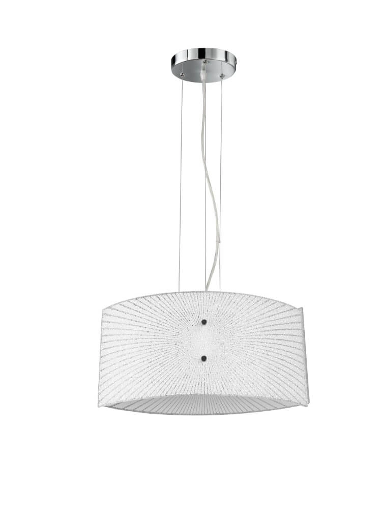 Glazen hanglamp Elisa Trio 4017807522006