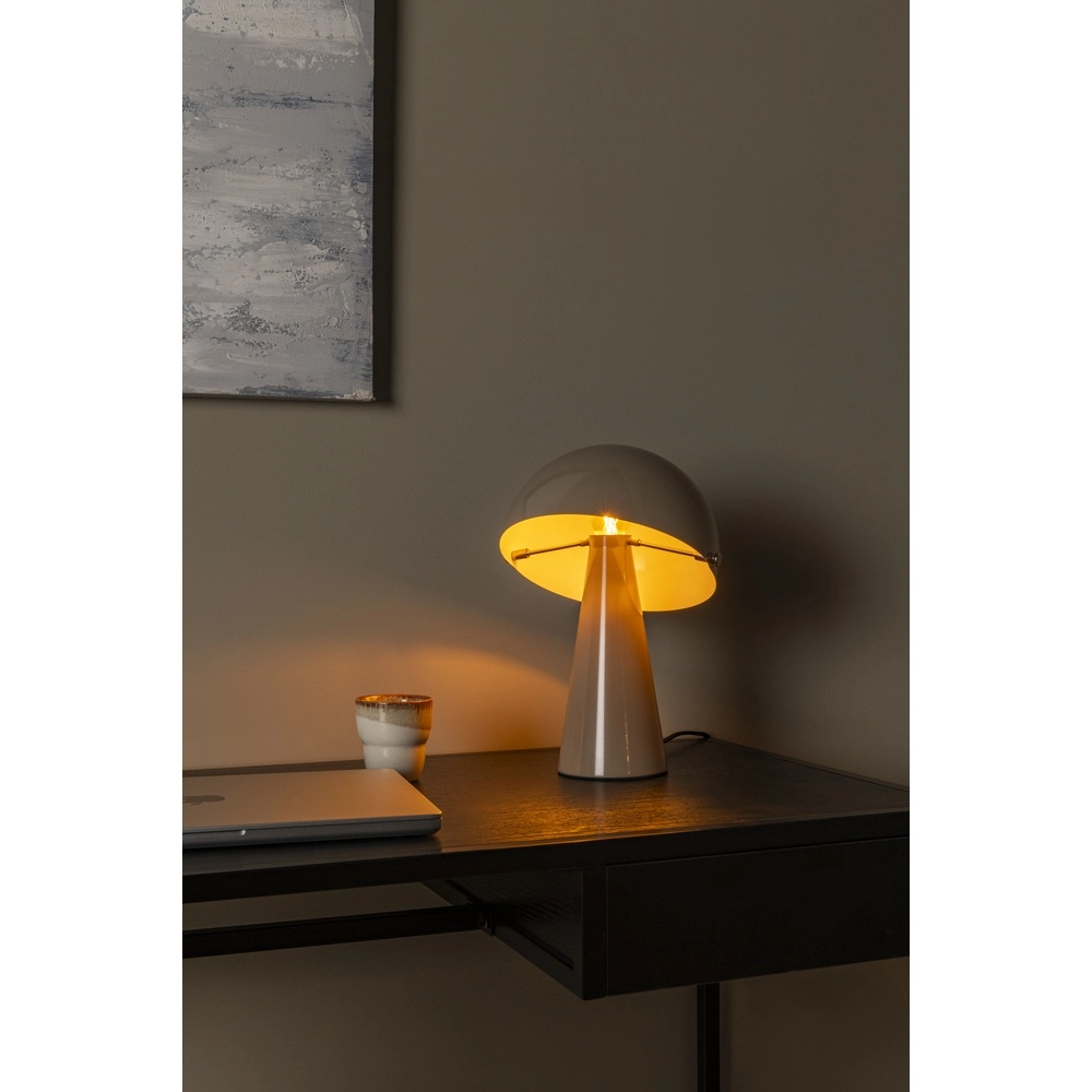 Tafellamp Barone taupe Ø 23cm Lucide Vibes 5411212650085