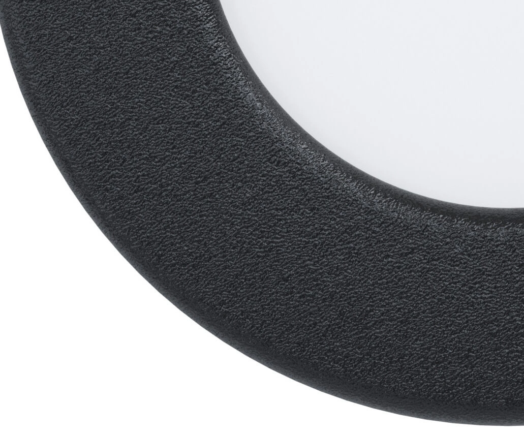 Zwarte inbouwspot Fueva 5 Ø 8,6cm Eglo 9002759991425